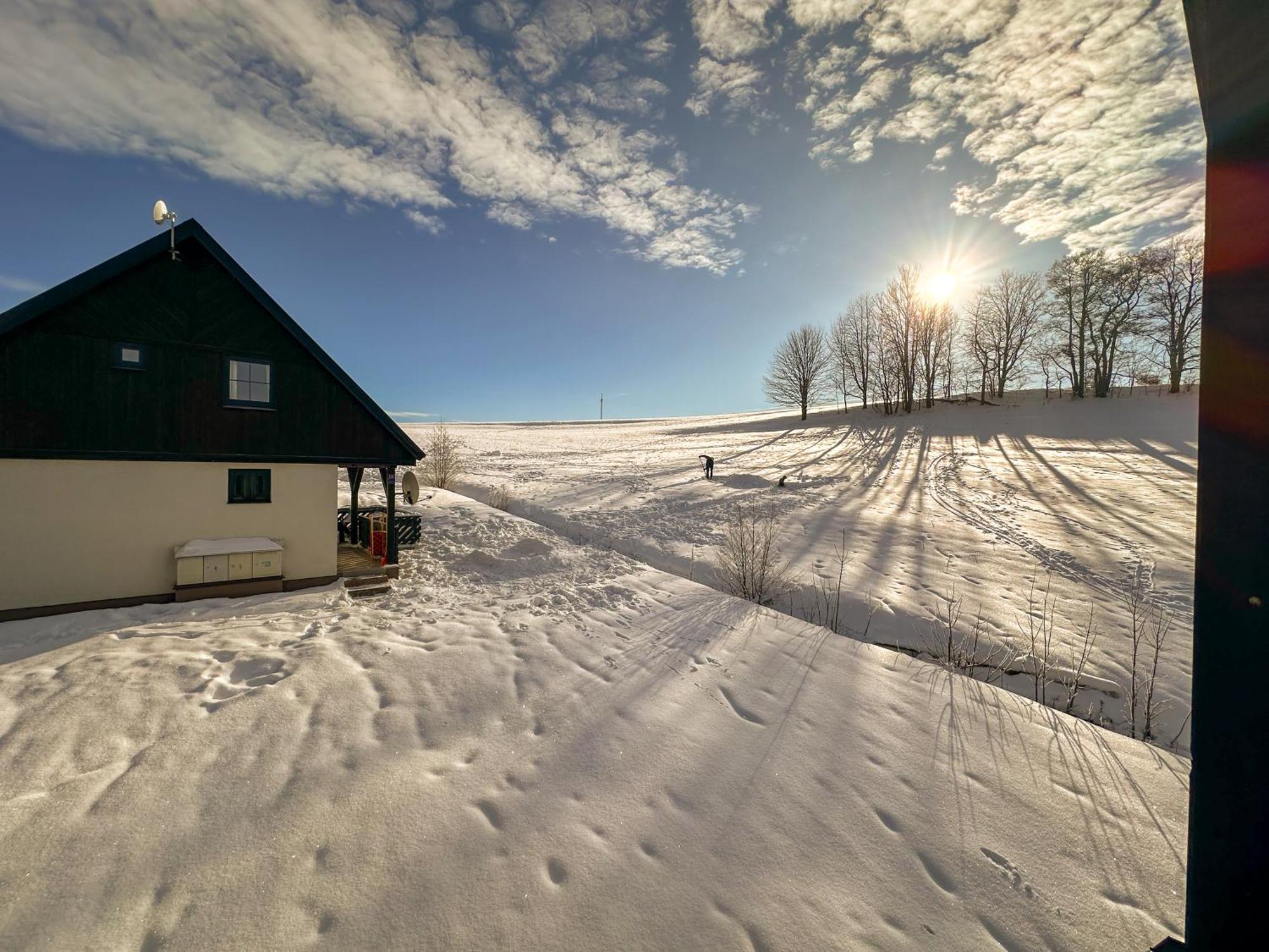 Villa Ctyricitka Na Stastnem Kopci Černý Důl Exterior foto